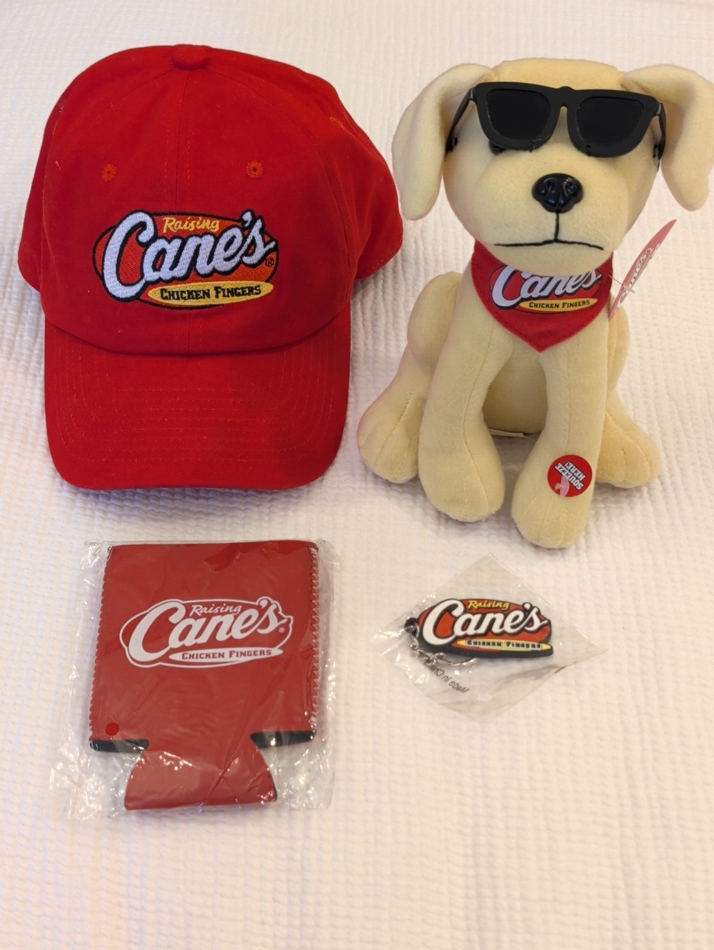 official Raising Cane's promotional merchandise and fan gear Bundle
